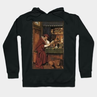 st jerome in his study 1432 - Jan van Eyck Hoodie